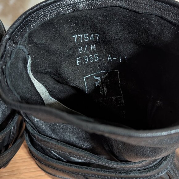 Frye Dorado Slouchy Short Boots Size 8.5 - Picture 4 of 9